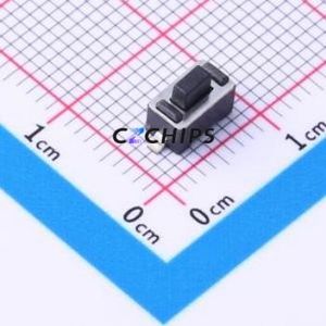TS-1101S-A-B-B-B-A Tactile Switch SMD,6x3.5mm Switch Single Pole Single Throw Rectangle Button 1N Vertical Mount - Product Image 1