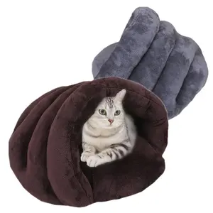 Crocs Pet Bed Pet Cushion Round Cat Dog Bed Soft Luxury Plush Pi Indoor Faux Fur Winter Soft Pet Beds For Dog Cat