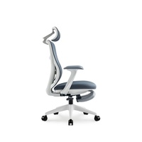 Chaise de bureau ergonomique inclinable en maille JOHOOFURNITURE avec appui-tête, structure en PP, fabriquée en Chine pour salle de conférence
