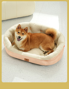 Tappetino Antiscivolo Assorbente in Cotone per <span class=keywords><strong>Animali</strong></span> Domestici, Cuscino Lavabile Resistente ai Peli per Cani e Gatti, Ideale per l'Addestramento e il Riposo di Cuccioli e Gattini in Clima Caldo - Product Image 1
