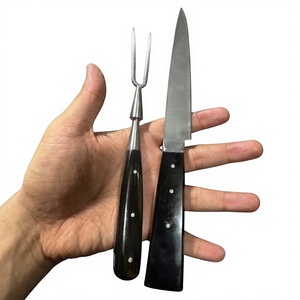 Ensemble de couteaux de cuisine médiévaux faits à la main pour les détaillants - Product Image 1