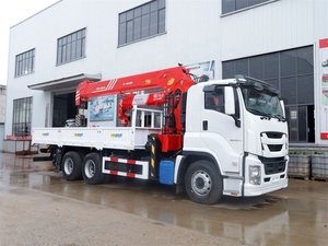 Japanese Brand GIGA 6x4 12 Tons <strong>Crane</strong> <strong>Trucks</strong> Mounted Telescopic Boom with Zoomlion Components and Gearbox/Pump for Sale - Product Image 3
