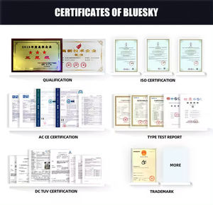 Caricatore EV Integrato AC e DC Bluesky da 30KW 120kw Stazione di Ricarica EV Trifase con Cavo di Ricarica Mitsubishi e Connettore GBT - Product Image 2