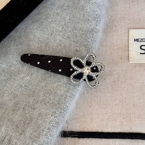 Pinza para el Cabello Francesa con Diseño de Puntos, de Aleación y Tela, para Mujer, para Uso Diario y Fiestas, Accesorios para el Cabello - Product Image 3