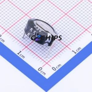 Supercondensateur SCE5R5H334, composant traversant (THT), condensateur 0,33F -20%~+80% 5,5V 8uA@24hrs - Product Image 1