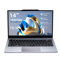 Laptop da 14 Pollici con Intel Celeron N4000, Windows 11, 8GB LPDDR4, SSD M.2, FHD IPS, OEM ODM, Computer Portatile per Affari