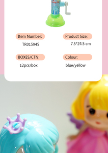 Tengrui Nouveau Jouet Bonbon Dessin Animé Ventilateur <span class=keywords><strong>Princesse</strong></span> pour Enfants - Chewing-gum & Bonbons Durs Cadeau Promotionnel en Plastique Unisexe - Product Image 3