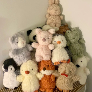 Мягкая игрушка-собачка Little British Curly, плюшевая, с наполнителем из ПП-хлопка, 31-50 см, подарок для молодежи на свадьбу - Product Image 1