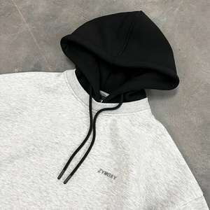 Conjunto de Sudadera con Capucha y Pantalones Deportivos Unisex Personalizables para Fabricantes, Trajes Deportivos Extra Grandes y Resistentes para Hombre - Product Image 2