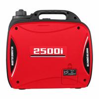 Générateur Inverter Silencieux 2,5 kW 2500i 4 Temps, Prêt pour le Parallèle, Écologique, Compact, Mobile, Gamme Intermédiaire, Champion pour Camping, VR et Activités Extérieures