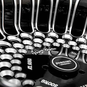 FORGING KINGDOM Roues de <span class=keywords><strong>moto</strong></span> forgées Jantes en alliage d'aluminium Adaptées à Harley Ducati Ensemble de roues avant et arrière 12-23 pouces - Product Image 4