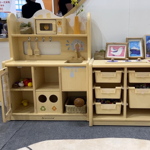 Creche baratos Móveis Crianças Criança Brinquedos Creche Armário De Armazenamento Jardim De Infância De Madeira Montessori Nursery School - Product Image 2