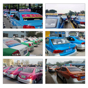 High Quality Economical Digital Advertising Taxi Lanterns Smart Taxi Top <b>Screen</b> Top Light Led Video Advertising Display <b>Screen</b> - Product Image 5