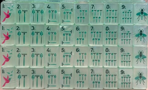 Ensemble <span class=keywords><strong>de</strong></span> Mahjong Américain <span class=keywords><strong>de</strong></span> Luxe Moderne Personnalisé, en Acrylique Matcha Pearl Garden, Portable, Écologique, Fait Main, <span class=keywords><strong>Jeu</strong></span> <span class=keywords><strong>de</strong></span> Société et <span class=keywords><strong>de</strong></span> Divertissement, Cadeau - Product Image 2