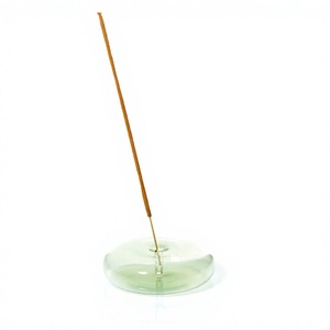 Becora – Porte-encens minimaliste en verre coloré, brûleur d'encens à bulles, diffuseur d'aromathérapie pour la maison, toutes saisons - Product Image 3