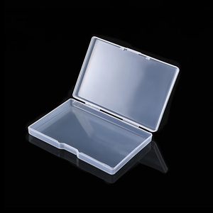 Boîtes en plastique transparentes en gros, boîtes <span class=keywords><strong>de</strong></span> rangement <span class=keywords><strong>de</strong></span> documents en polypropylène anti-poussière pour bureau, organisateur <span class=keywords><strong>de</strong></span> documents domestique - Product Image 3