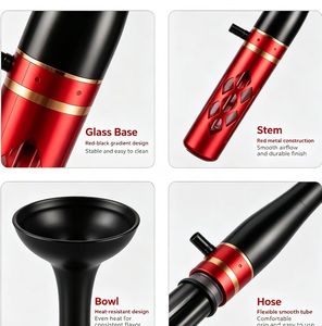 Lvhe Venta al por Mayor Directa de Fábrica Rusia Premium LED Baseball Hookah Shisha - Product Image 3