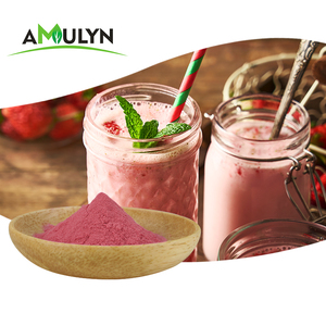 Commercio all'ingrosso fragola succo di frutta concentrato in polvere istantaneo fragola frutta aromatizzata bevanda in polvere - Product Image 2