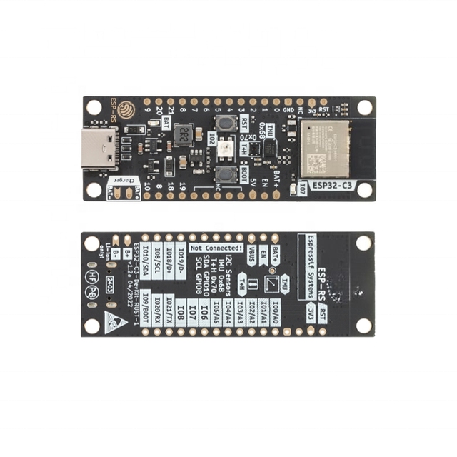 ESP32-C3-DevKit-RUST-1 RUST Training Development Board ESP32-C3-MINI-1 WIFI Ble Wireless Module 6DoF IMU Temperature Humidity
