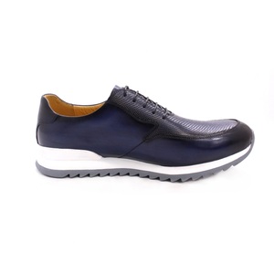 Vendita calda <span class=keywords><strong>scarpe</strong></span> sportive Casual in pelle da <span class=keywords><strong>uomo</strong></span> Sneaker fatta a mano di alta qualità altre <span class=keywords><strong>scarpe</strong></span> alla moda stile walking blu cina all'ingrosso - Product Image 4