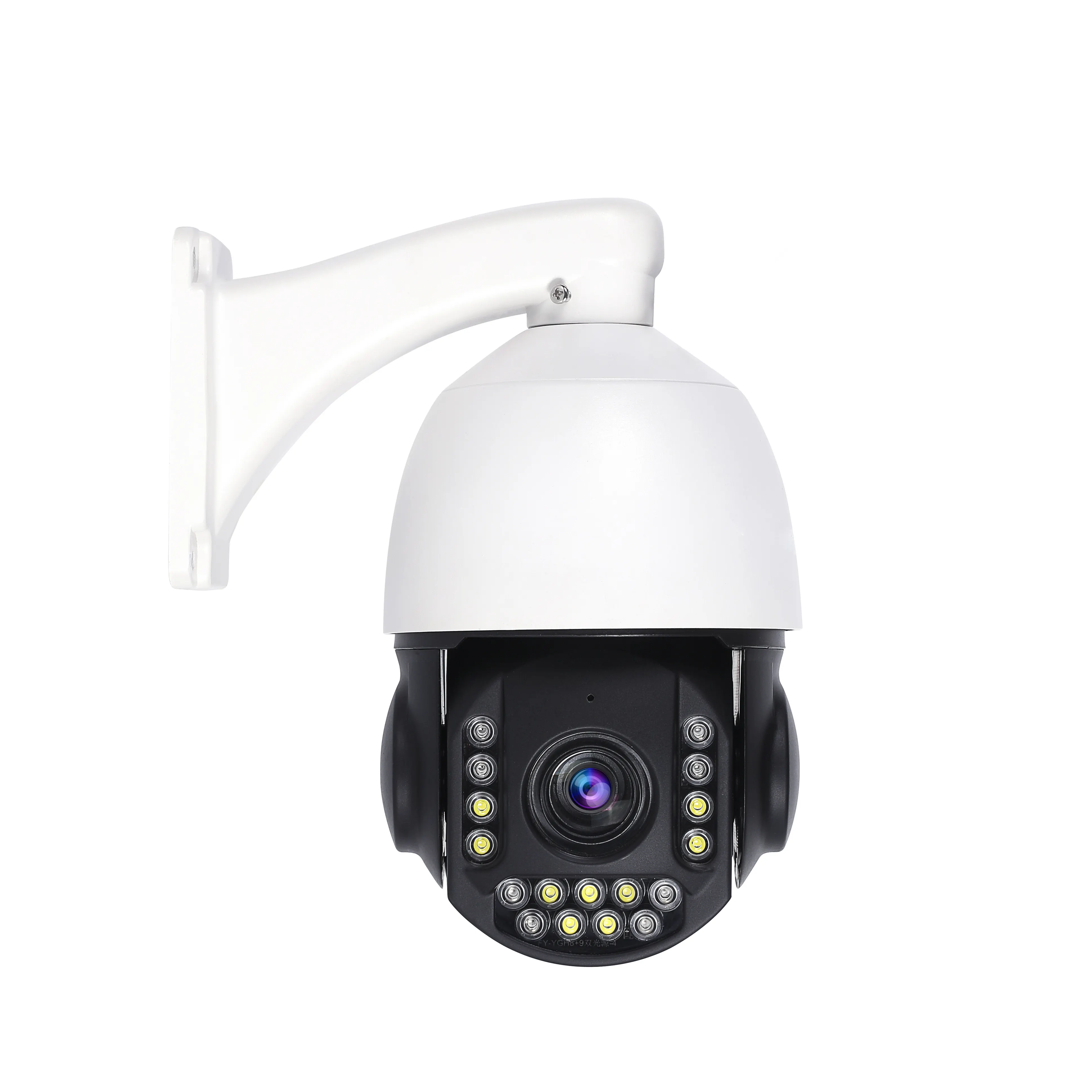 Caméra de vidéosurveillance extérieure filaire de sécurité IP PTZ ZOOM suivi automatique caméra ip poe 4k 8MP ptz avec couleur