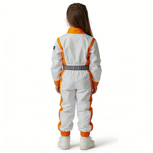 Kostum Film TV Astronot Anak-anak Setelan Jumpsuit Spaceman Pakaian Bermain Peran Pesta Halloween Pakaian Anak-anak Uniseks - Product Image 3