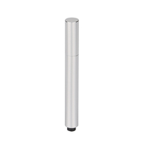 Stylo à gloss à lèvres anti-fuite de 2,8 ml avec applicateur de mascara, coque en aluminium couleur personnalisée, finition brillante/mate, usage polyvalent