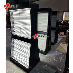 Led chiếu sáng phân loại thẻ thể thao hiển thị trường hợp thẻ bóng chày hiển thị với cửa rõ ràng có thể khóa tủ TCG hiển thị trường hợp - Product Image 4