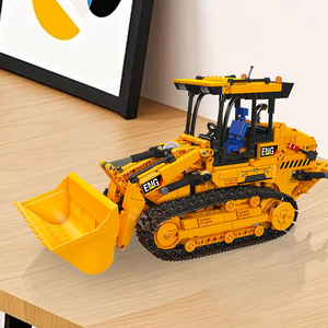 Moule King 17098 1208PCS Track Loader Building Block Brick Set Model MOC Technical Toy Plastic Modern Festival Gift - Product Image 5