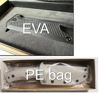 Couteau d'entraînement en plastique PP dur d'excellente qualité design P402PP pour équipement tactique d'autodéfense