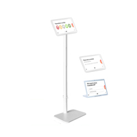 Dispositivo de encuesta de satisfacción del sistema de comentarios del cliente de calificación de servicio con software