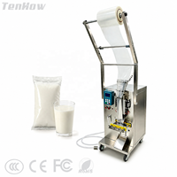 Machine d'emballage de sachets de lait frais de haute précision, équipement compact de remplissage et de scellage automatique de sachets liquides
