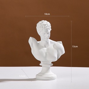 Statue de Zeus en Résine de Plâtre Simulée Diana, Figurine Grecque en Gros, Sculpture de Figure Européenne Blanche pour Souvenirs et Cadeaux - Product Image 2