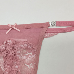 <span class=keywords><strong>Perizoma</strong></span> in pizzo da donna, sexy e trasparente, slip a vita bassa traspirante, intimo a T-back, mutandine da donna con intagli - Product Image 4