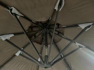 Palha Guarda-<span class=keywords><strong>Sol</strong></span>, sombrilla de paja de alta calidad para Patio, sombrilla de playa personalizada, muebles de exterior, poste de aluminio y plástico PP moderno - Product Image 4