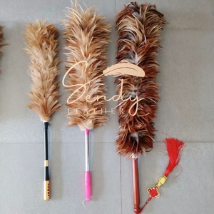 63cm 80cm 90cm giá rẻ tự nhiên Cock Khăn lau bụi Rooster lông khăn lau bụi cho nhà làm sạch xe sạch nhà cửa hàng bụi sạch - Product Image 5