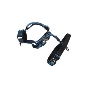 Hond Outdoor bedrukt lintriem Verstelbare halsband Gespsluiting Anti-explosie Bijtbestendig trainingsmuilkorf voor middelgrote en grote honden - Product Image 4