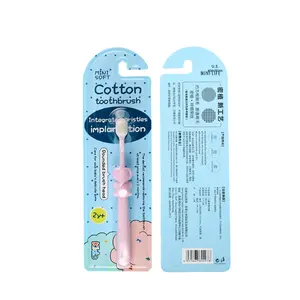 Cepillo de Dientes de Plástico para Niños, Color <span class=keywords><strong>Caramelo</strong></span>, Súper Suave, Venta al por Mayor, Cepillo de Dientes para Niños, Limpiador Dental - Product Image 5
