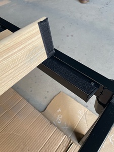 Modern 10 Inch Platform Metal <strong>Bed</strong> Frame Wooden <strong>Slats</strong> Foldable Headboard <strong>Double</strong> Size 2000H Foundation Mattress for Bedroom - Product Image 6