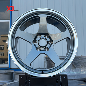 Jantes monobloc forgées Deep Lip Gray Machine Lip légères 18 19 20 21 22 23 24 5x114.3 5x112 pour BRZ FL5 GK5 GR86 - Product Image 2