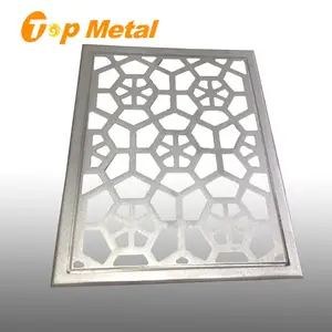 Foshan Deco Metalen Paneel Leverancier Poeder Gecoat Aluminium Laser Gesneden Paneel Voor Wand, Scherm Decoratie