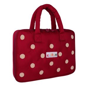Maletín portátil personalizado de terciopelo suave para computadora portátil, bolsa de mensajero para tableta, funda de nailon personalizada para computadora. - Product Image 1