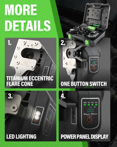 Cordless Electric Pipe Expander, <strong>HVAC</strong> <strong>Repair</strong> and Installation Tool. - Product Image 3