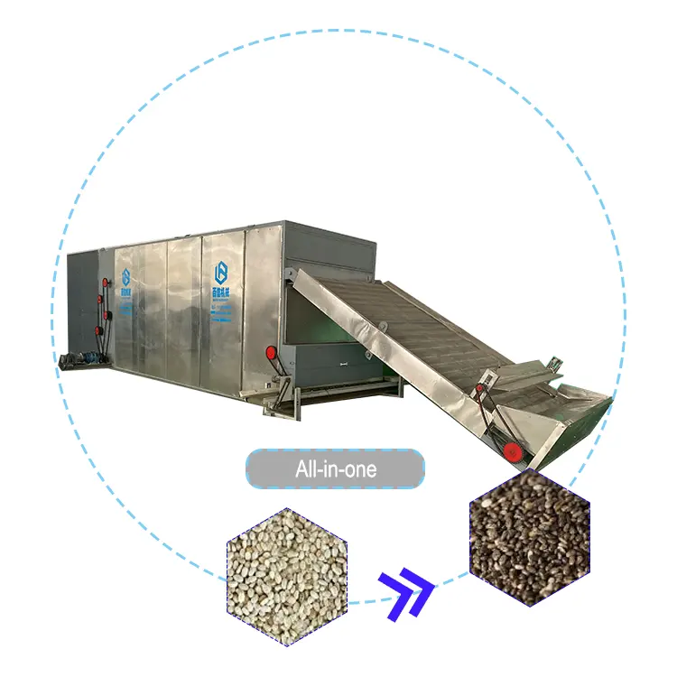Công nghiệp sản lượng lớn thương mại chia máy sấy chia Hạt giống máy sấy