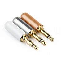 Nouveau produit – Connecteur mini mono en gros, prise plaquée or, adaptée aux instruments de musique