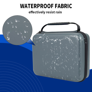 듀얼 컨트롤러 럭셔리 하드 쉘 EVA 케이스 지퍼 클로저 Xbox/PS5/PS4/스위치용 친환경 내구성 방수 보관 가방 - Product Image 6