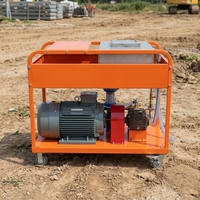 Nouveau moteur de nettoyeur haute pression électrique robuste DL 440v 15kw pour camions, pression de 300 bars, débit de 23 L/min, garantie d'un an