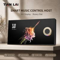 Panel Kontrol Pusat Android TL-M20M 8 Inci 1280 x 800 IPS CPU 4 Core dengan Gateway Tuya Zigbee Terintegrasi dan Audio 4 x 30W untuk Villa