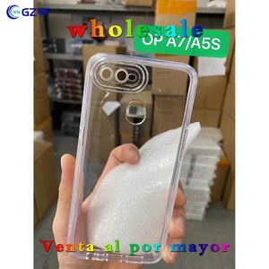 KN-<span class=keywords><strong>funda</strong></span> transparente para teléfono móvil <span class=keywords><strong>OPPO</strong></span> A7, A5S cubierta trasera, A5, A3S <span class=keywords><strong>funda</strong></span> de silicona, Carcasa, venta al por mayor - Product Image 1