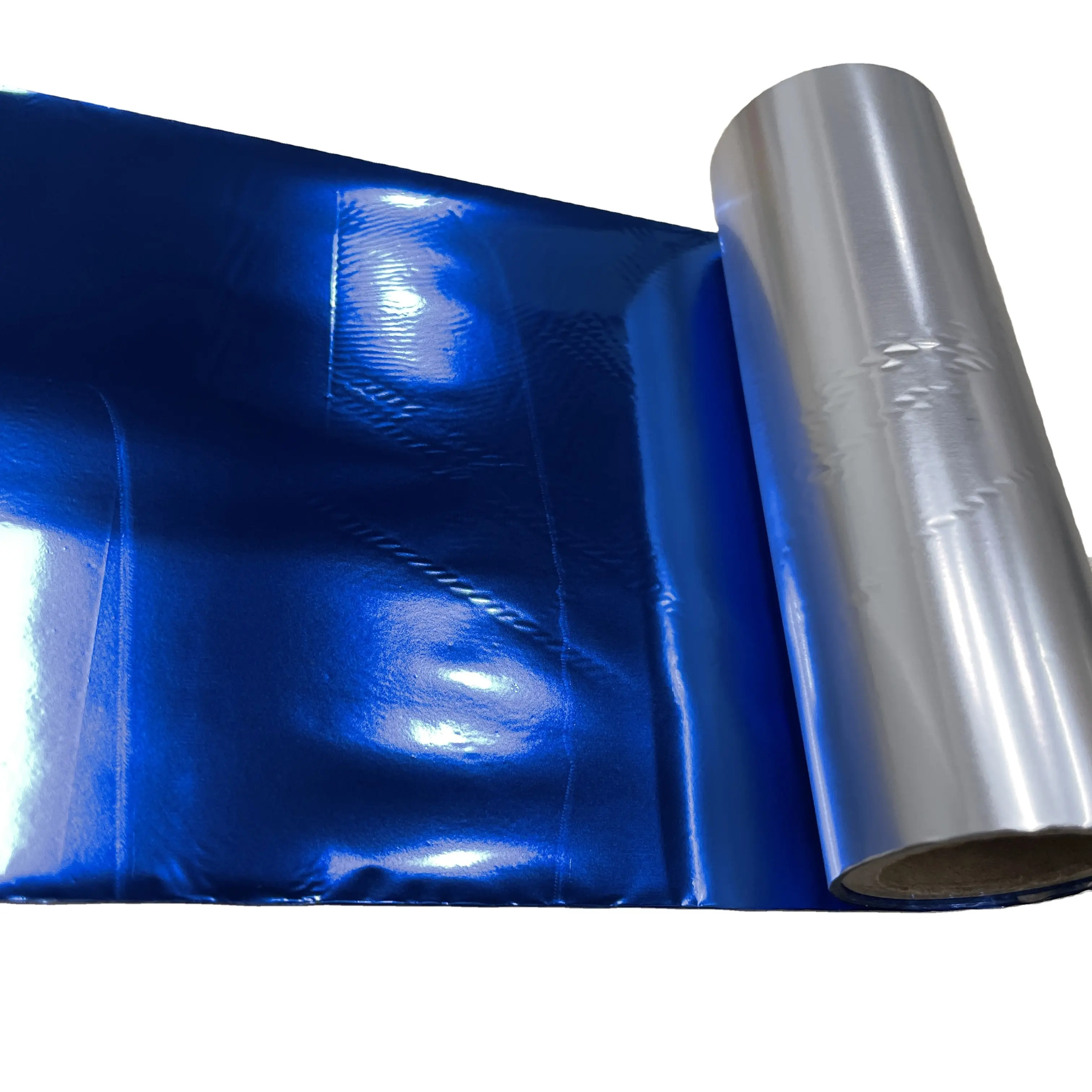Ruban bleu de luxe métallique de bonne qualité ruban thermique thermique 55mm x 300m pour satin